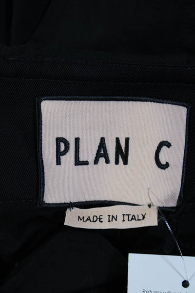 Plan C Womens Jumpsuit  Black  Size 40
