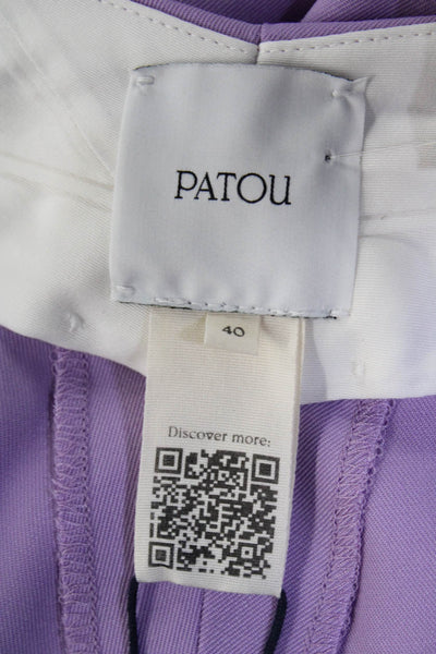 Patou Womens Iconic Trousers Long  Wisteria  Size 40