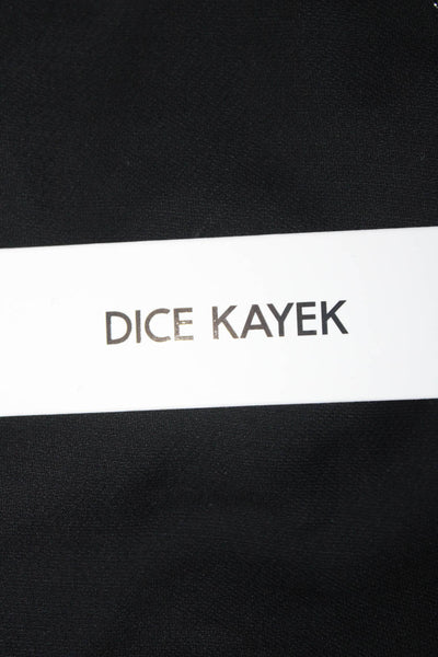 Dice Kayek Womens Top  Black  Size 40