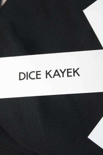 Dice Kayek Womens Top  Black  Size 42