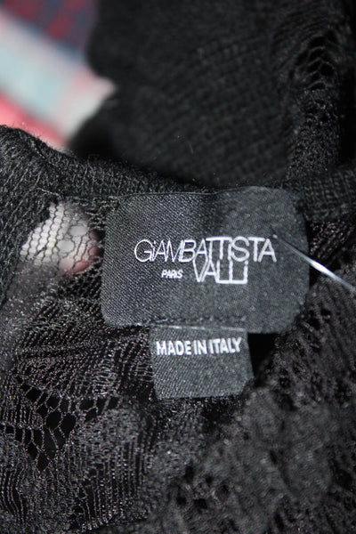 Giambattista Valli Womens Knit Dress  Black  Size 40