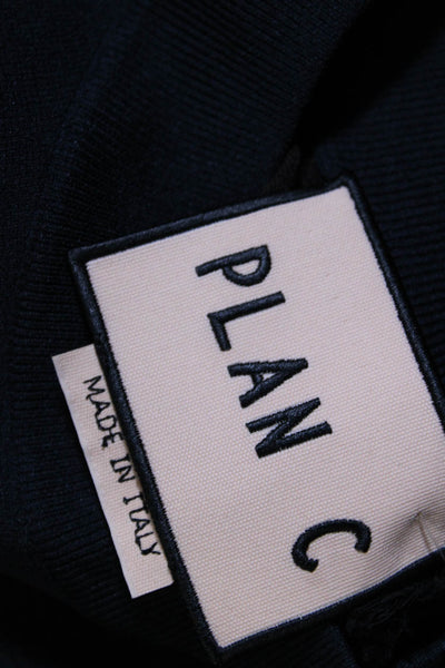 Plan C Womens Long Sleeve Intarsia Knit  Z3116  Size 38
