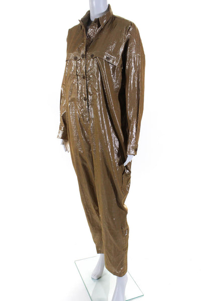 Suzie Kondi Womens Lurex Jumpsuit SS20 Teddy Size XS