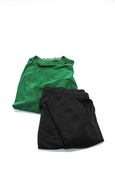 Nike Active Old Navy Mens Tee T-Shirt Shorts Green Size L Lot 2