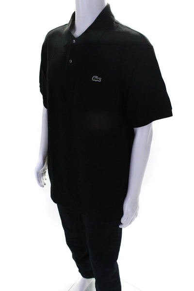 Lacoste Men's Classic Polo Shirt Black Size 3XL