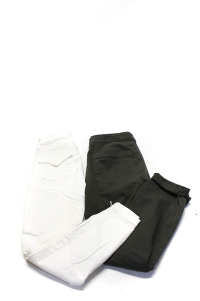Joie Jeans 3x1 Women's Pants Jeans White Green Size 24 28 Lot 2
