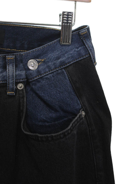 Piral Women Wide Leg Jeans Black Size M