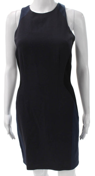 Rag & Bone Womens Black Sheath Dress Sleeveless Crew Neck Knee Length Size 2