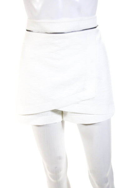 Robert Rodriguez Women's Textured Skort White Size 12