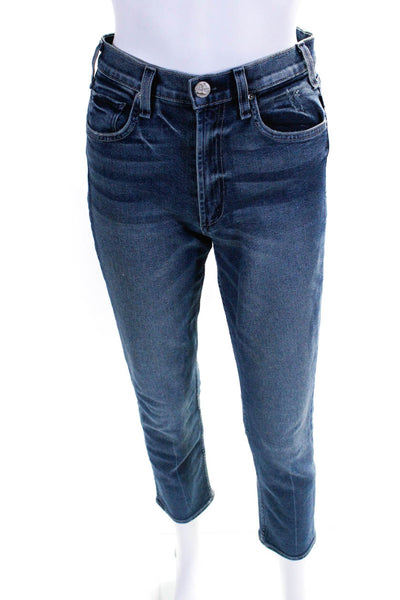 McGuire Womens Zipper Fly High Rise Vintage Slim Cut Jeans Blue Size 28
