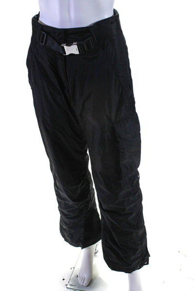 Prada Women's Belted Snow Pants Black Size 36