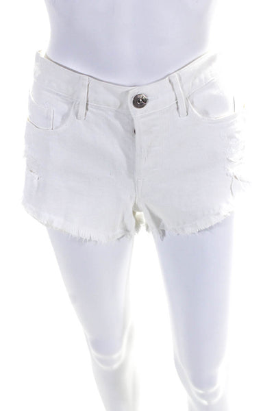 3x1 NYC Women's Denim Shorts White Size 26