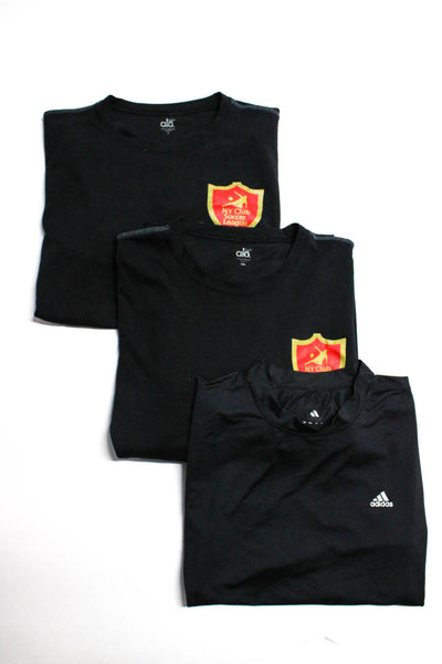 Adidas Alo Mens Long Sleeve Active T Shirts Black Size L XXL Lot 3