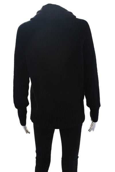 Babaton The Group Womens Long Sleeve Turtleneck Sweater Black Size Extra Small