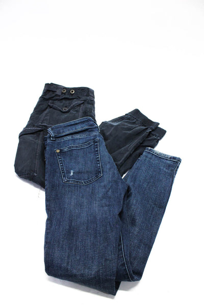 DL1961 Ralph Lauren Rugby Women's Skinny Jeans Cargo Pants Blue Size 2 24 Lot 2