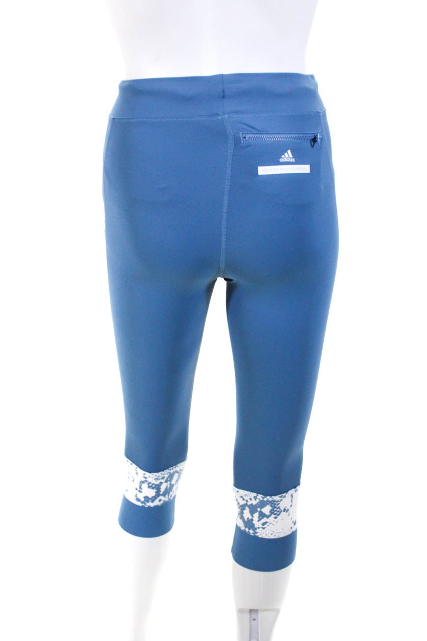 Adidas by Stella McCartney Womens Leggings Blue Size Extra Extra