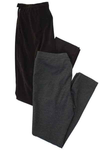 Michael Michael Kors Sarah B Studio Womens Pants Gray Brown Size L Lot 2