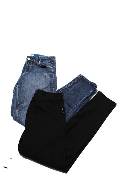 Paige Sanctuary Womens Jeans Pants Blue Black Size 25 Lot 2