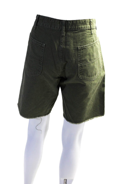 Denim & Supply By Ralph Lauren Womens Green Bermuda Shorts Size 31