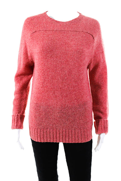 Bonobos Women's Wool Crewneck Sweater Red Size XS