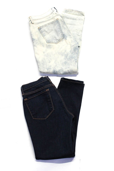 Current/Elliott J Brand Womens Stiletto Crazy Wash Jeans Size 29 28 Lot 2