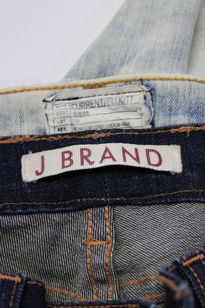 Current/Elliott J Brand Womens Stiletto Crazy Wash Jeans Size 29 28 Lot 2
