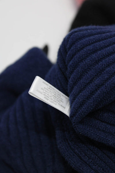 Velvet Womens Open Knit Off Shoulder Trim Sweater Multicolor Size M/L/L Lot 3