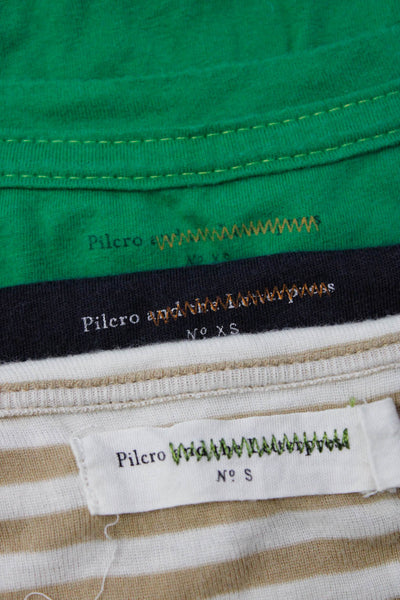 Pilcro and the Letterpress Anthropologie WomensTops Beige Size XS S Lot 3