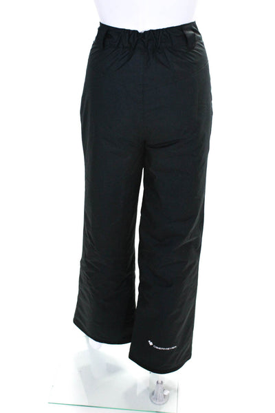 Obermeyer Womens Insulated High Rise Wide Leg Snow Pants Navy Blue Size 4