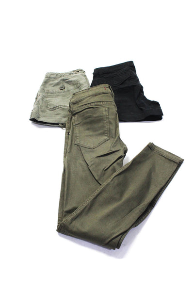 Sanctuary Womens Shorts Olive Green Mid-Rise Skinny Jeans Size 25 Lot 3