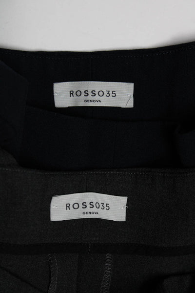 Rosso35 Women's Dress Pants Blue Gray Size M Lot 2