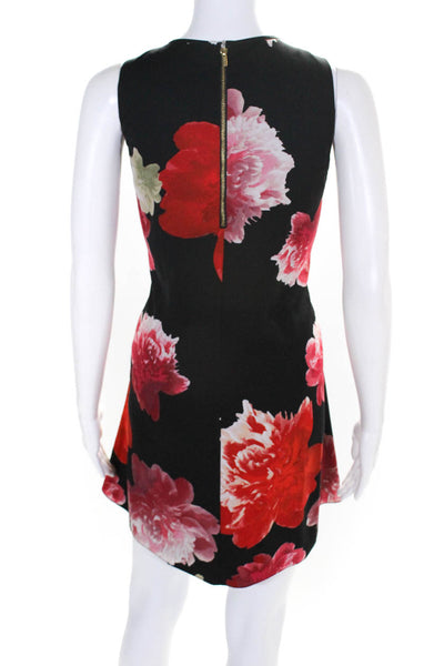 Calvin Klein Women's Sleeveless Floral Print Shift Dress Multicolor Size 8P