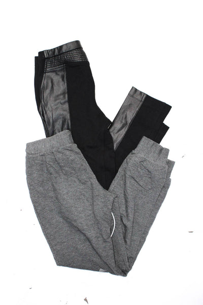 BCBG Max Azria David Lerner Womens Textured Drawstring Pants Gray Size S Lot 2