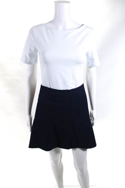J Crew Tory Burch Women's Mini Skirts Blue Size 0 2 Lot 2
