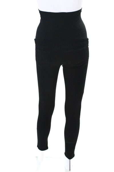 Adriano Goldschmied Women's High Waisted Skinny Jeans Black Size 00