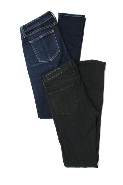 Rag & Bone Womens Mid Rise Skinny Jeans Blue Gray Size 24 25 Lot 2
