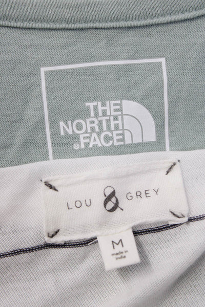 Lou & Grey The North Face Womens Tees T-Shirts White Size M Lot 2