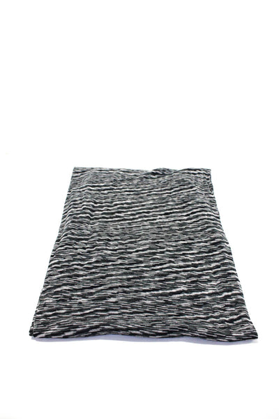 Missoni For Target Womens Knit Cowl Neck Scarf Gray Black One Size