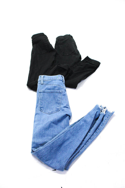 J Brand Womens Skinny Jeans Black Blue Size 24 25 Lot 3