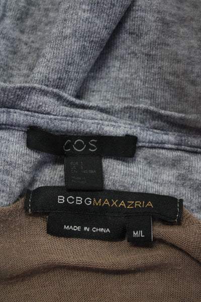 Cos BCBG Max Azria Womens Sweater Tops Blue Size S M Lot 2