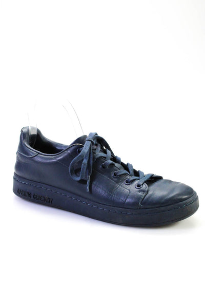 Opening Ceremony Women's Low Top Lace Up Sneaker Blue Size 41