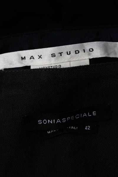 Max Studio Sonia Speciale Womens Dress Pants Blue Gray Size 2 EUR 42 Lot 2
