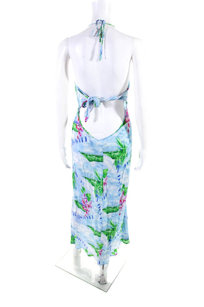 Rixo Womens Marilyn Halter Dress Size 10 15300585