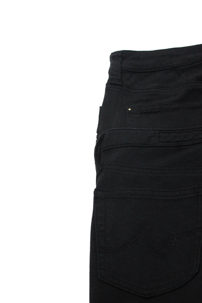 Adriano Goldschmied Women's Low Rise Skinny Jeans Black Size S Lot 2