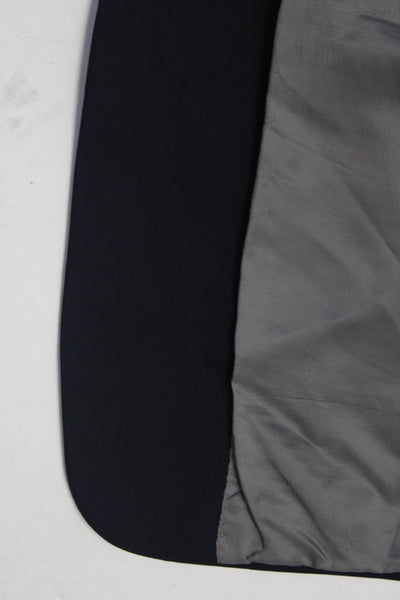 Hart Schaffner Marx Mens Button Darted CollarLong Sleeve Blazer Navy Size EUR42