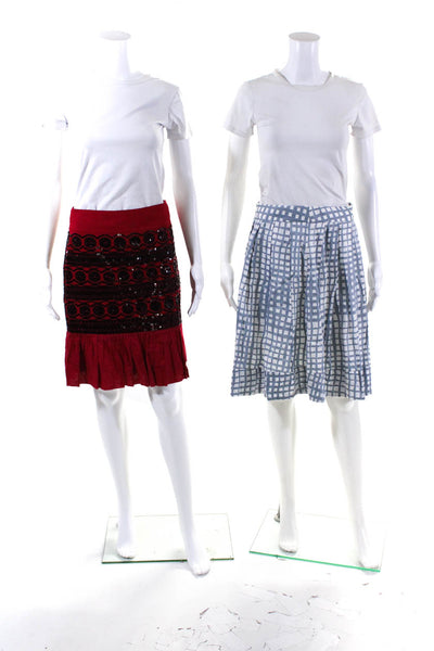 Moulinette Soeurs Anthropologie Patrizia Luca Womens Skirts Multi Size 4/S Lot 2