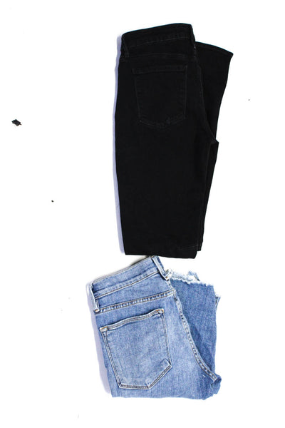 Frame Denim R + A Womens Norie Jeans Blue Black Size 26 Lot 2