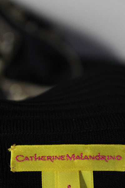 Catherine Malandrino Women's Stretch Knit Pencil Skirt Black Size S