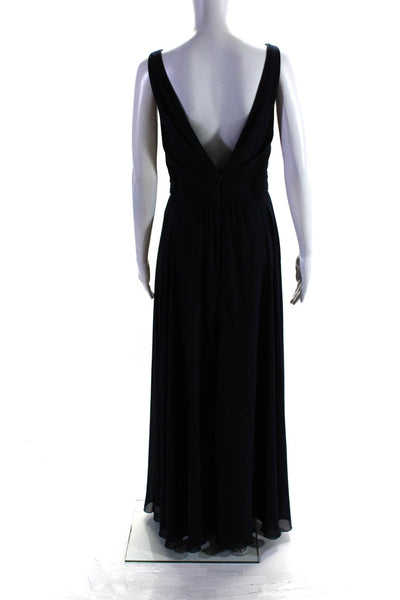 AMSALE Womens Navy Rory Gown Size 6 11400688