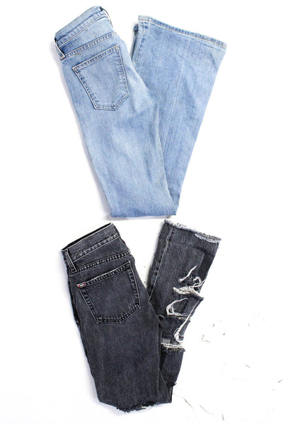 Current/Elliott Alice + Olivia Jeans Womens Jeans Blue Black Size 24 Lot 2